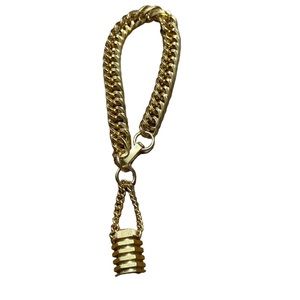 Vintage perfume charm bracelet